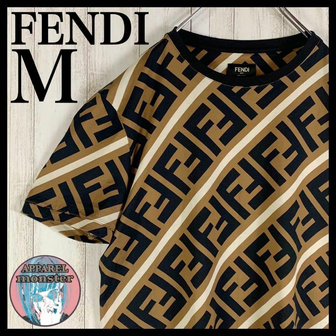 FENDI(フェンディ)の【現行・即完売モデル】FENDI フェンディ ズッカ 希少 入手困難 Tシャツ メンズのトップス(Tシャツ/カットソー(半袖/袖なし))の商品写真