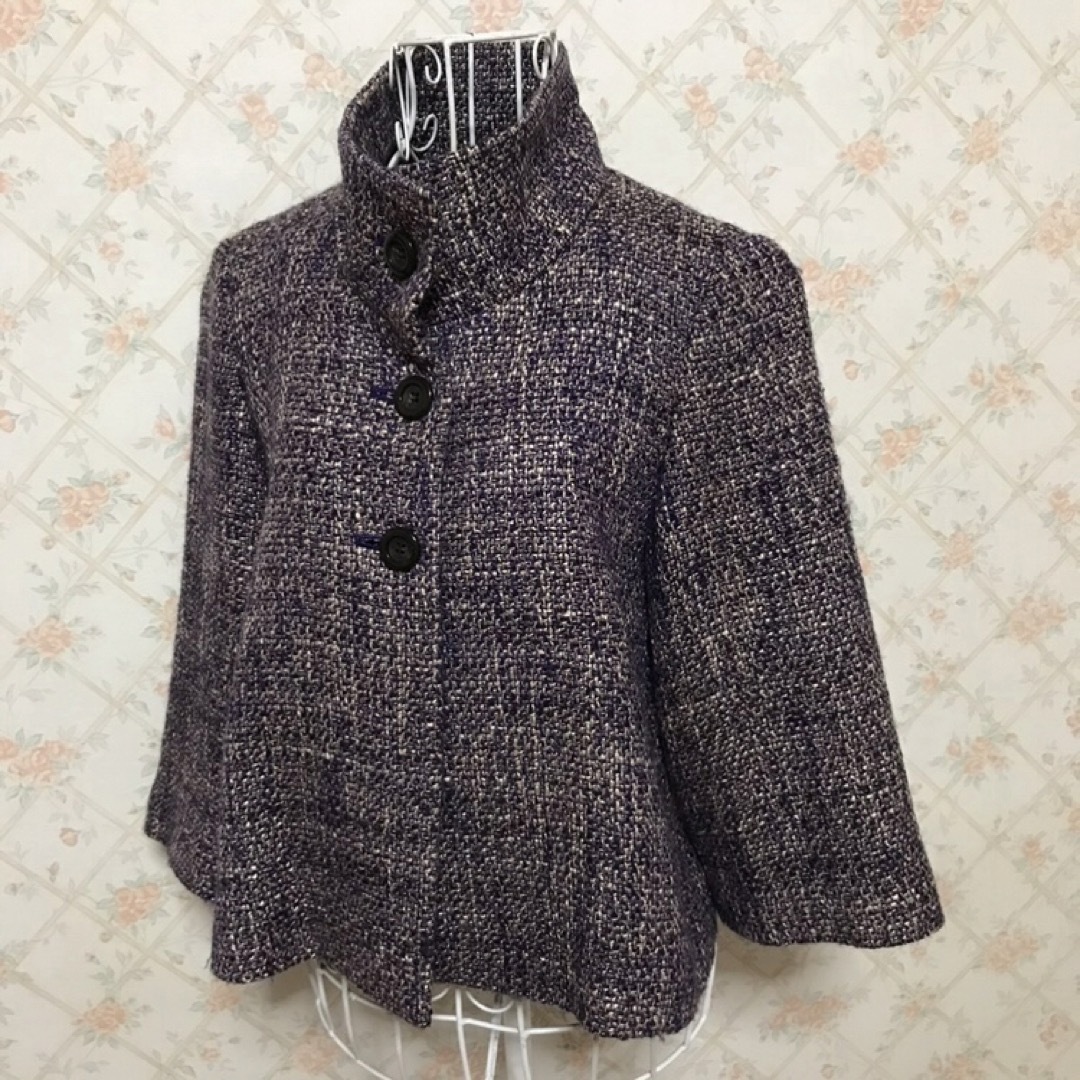 ANAYI(アナイ)の★ANAYI/アナイ★極美品★スプリングショートコート38(M.9号) レディースのジャケット/アウター(スプリングコート)の商品写真