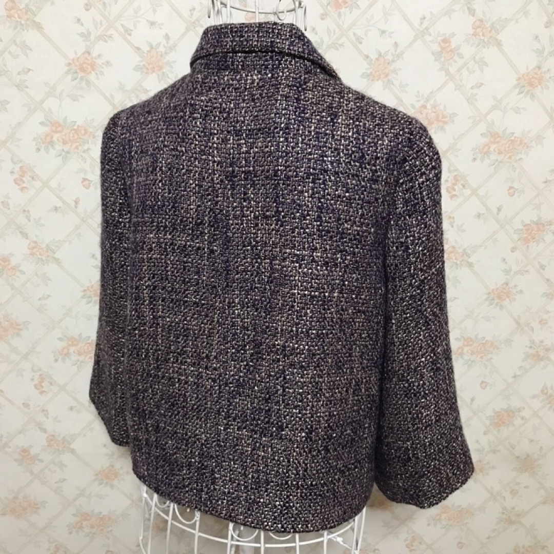 ANAYI(アナイ)の★ANAYI/アナイ★極美品★スプリングショートコート38(M.9号) レディースのジャケット/アウター(スプリングコート)の商品写真