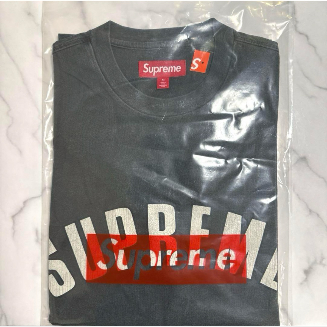 Supreme Cracked Arc S/S Top Black Mサイズ