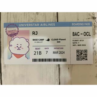 ビーティーイシビル(BT21)の【mc様専用】RJ On the Cloudスイーツワゴン JIN RJ(キャラクターグッズ)