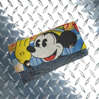 ディズニー(Disney)のミッキー ドナルド リメイク 長財布(財布)