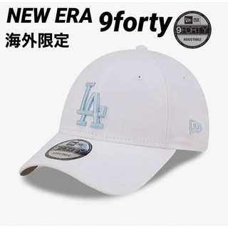 ニューエラー(NEW ERA)のニューエラ 9FORTY キャップ 帽子 メンズ レディース LA ホワイト(キャップ)