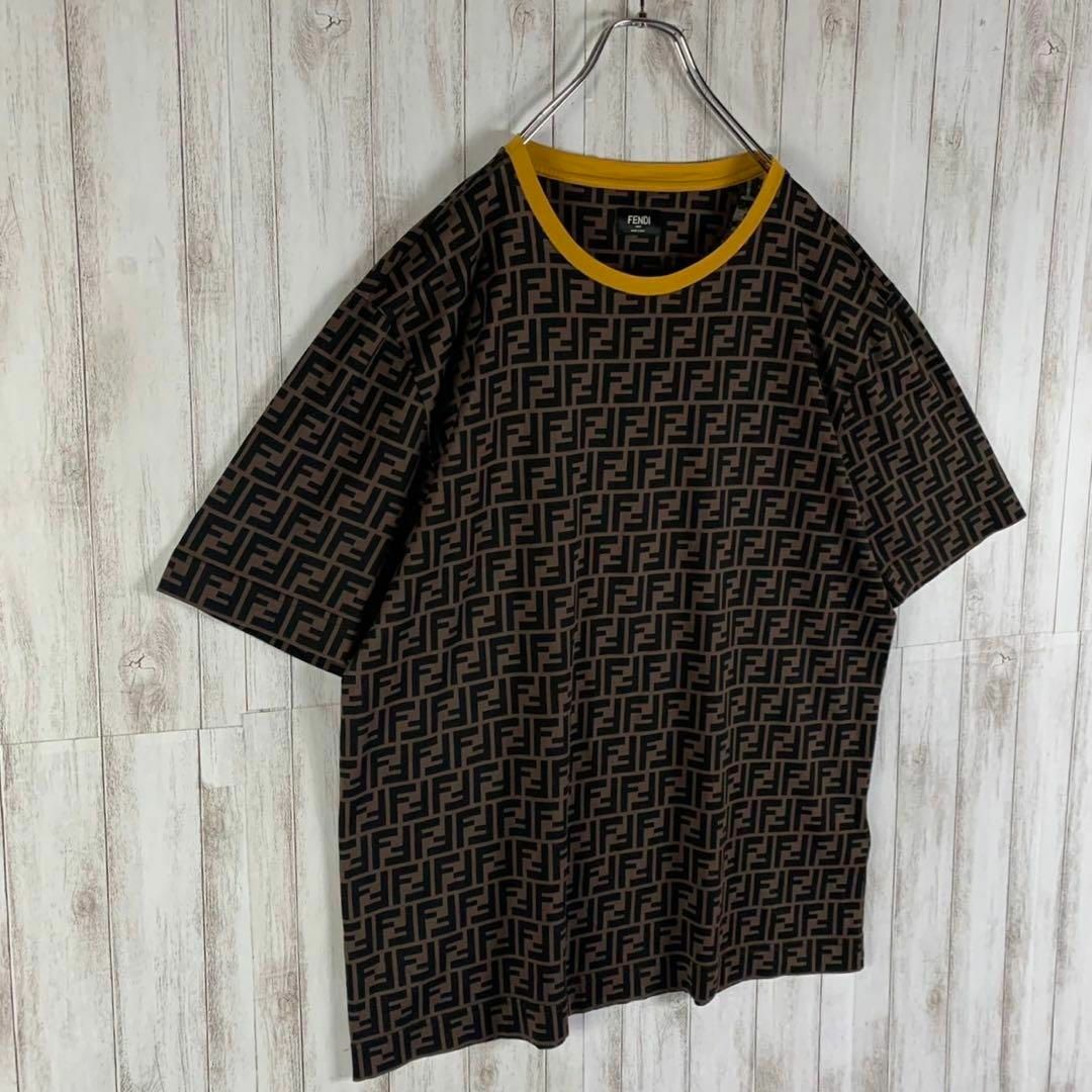 FENDI(フェンディ)の【最高級の逸品】FENDI フェンディ ズッカ3XL 希少 入手困難 Tシャツ メンズのトップス(Tシャツ/カットソー(半袖/袖なし))の商品写真