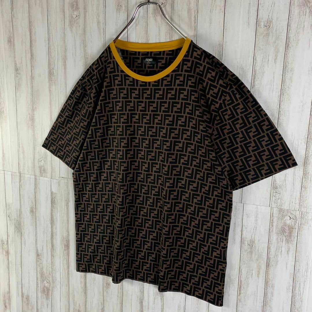 FENDI(フェンディ)の【最高級の逸品】FENDI フェンディ ズッカ3XL 希少 入手困難 Tシャツ メンズのトップス(Tシャツ/カットソー(半袖/袖なし))の商品写真