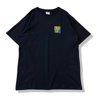 ヴィンテージ(VINTAGE)の【ヴィンテージ】80s U2 ラブタウンツアー 半袖バンドTシャツ ブラック L(Tシャツ/カットソー(半袖/袖なし))