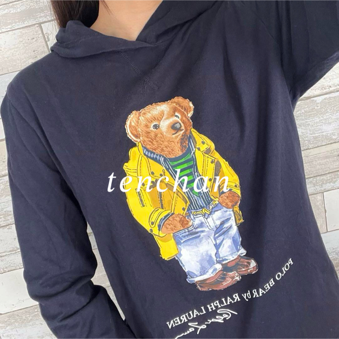 POLO RALPH LAUREN(ポロラルフローレン)のPOLO ラルフローレン ポロベア 長袖 薄手トレーナー  ロンティ ロンＴ メンズのトップス(Tシャツ/カットソー(七分/長袖))の商品写真