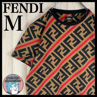 フェンディ(FENDI)の【最高級の逸品】FENDI フェンディ ズッカ 希少 M 入手困難 Tシャツ(Tシャツ/カットソー(半袖/袖なし))