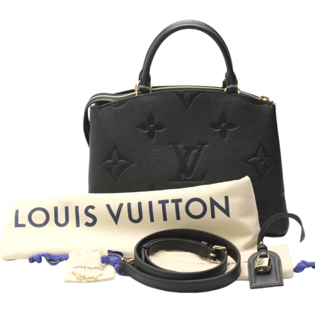 LOUIS VUITTON(ルイヴィトン)のルイヴィトン M58916 ショルダーバッグ ブラック  LOUIS VUITTON プティ・パレPM アンプラント レディースのバッグ(ショルダーバッグ)の商品写真