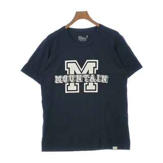 ホワイトマウンテニアリング(WHITE MOUNTAINEERING)のWhite Mountaineering Tシャツ・カットソー 2(L位) 紺 【古着】【中古】(Tシャツ/カットソー(半袖/袖なし))