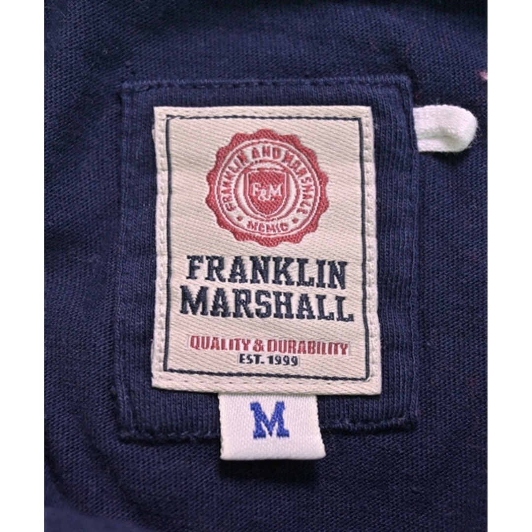 FRANKLIN&MARSHALL(フランクリンアンドマーシャル)のFRANKLIN & MARSHALL ポロシャツ M 紺x白 【古着】【中古】 メンズのトップス(ポロシャツ)の商品写真