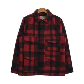 フィルソン(FILSON)のFILSON フィルソン ブルゾン M 赤x黒(チェック) 【古着】【中古】(その他)