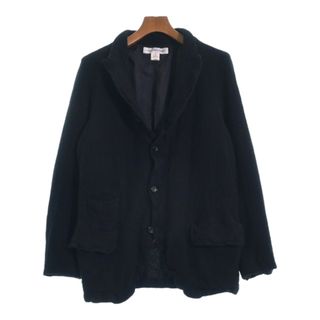 コムデギャルソンシャツ(COMME des GARCONS SHIRT)のCOMME des GARCONS SHIRT カジュアルジャケット S 黒 【古着】【中古】(テーラードジャケット)