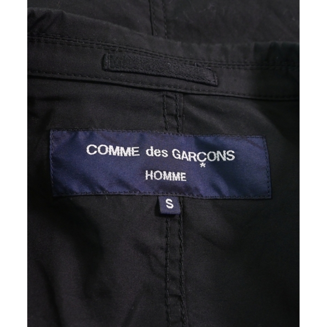 COMME des GARCONS HOMME(コムデギャルソンオム)のCOMME des GARCONS HOMME カジュアルジャケット S 黒 【古着】【中古】 メンズのジャケット/アウター(テーラードジャケット)の商品写真