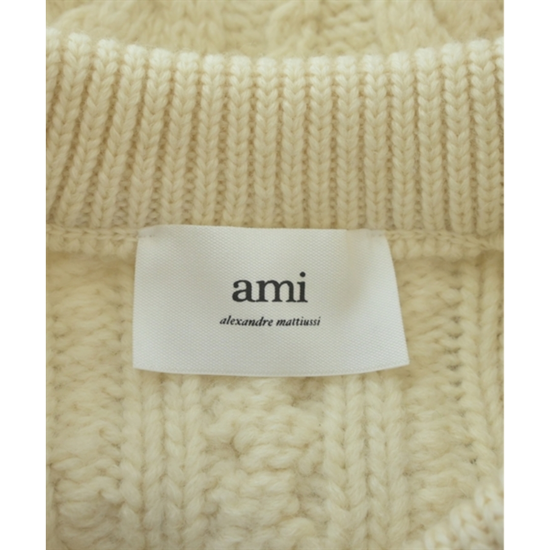 ami(アミ)のami アミ ニット・セーター M アイボリー 【古着】【中古】 レディースのトップス(ニット/セーター)の商品写真