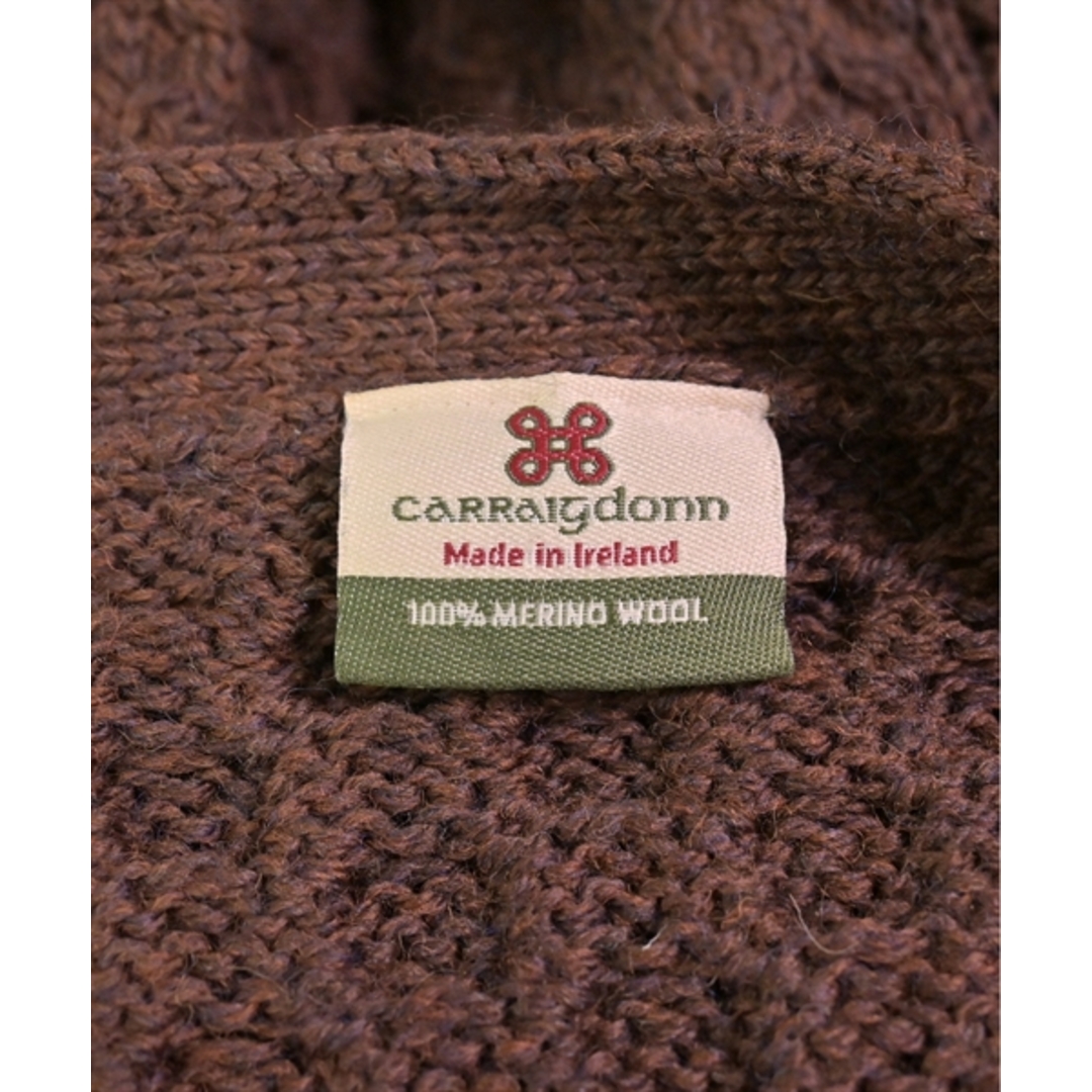 CARRAIG DONN(キャレイグドン)のCARRAIG DONN キャレイグドン カーディガン F 茶 【古着】【中古】 レディースのトップス(カーディガン)の商品写真