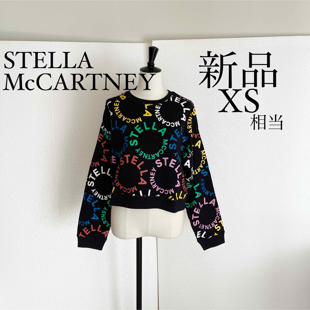 Stella McCartney(ステラマッカートニー)のSTELLA McCARTNEYステラマッカートニー　カラーロゴスウェット　XS レディースのトップス(トレーナー/スウェット)の商品写真