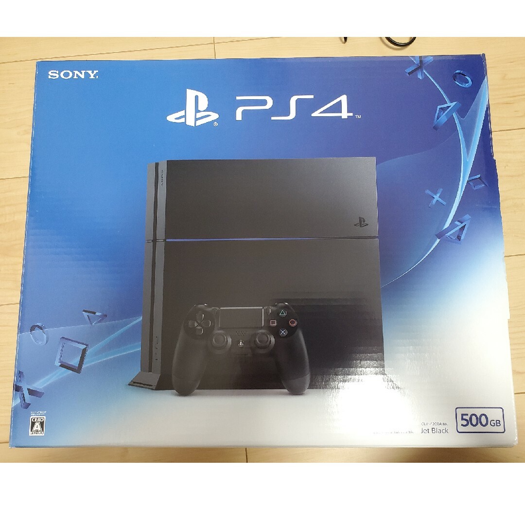 PlayStation4(プレイステーション4)のSONY PlayStation4 本体 CUH-1200AB01 エンタメ/ホビーのゲームソフト/ゲーム機本体(家庭用ゲーム機本体)の商品写真