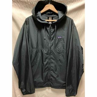 パタゴニア(patagonia)のpatagonia ライト&バリアブルフーディ L ブラック廃番希少品(ナイロンジャケット)