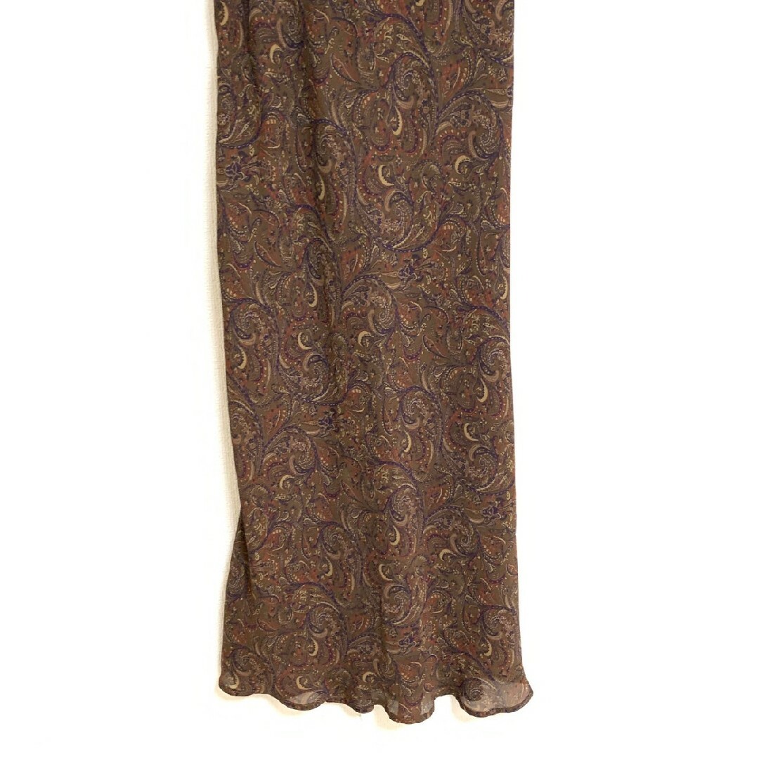 LOWRYS FARM(ローリーズファーム)のローリーズファーム　タイトスカート　F　ブラウン　ベージュ　ブルー　総柄　ポリ レディースのスカート(ロングスカート)の商品写真