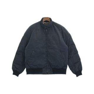 Eddie Bauer ダウンジャケット/ダウンベスト -(M位) 紺 【古着】【中古】