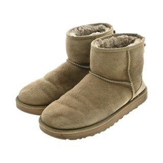 アグ(UGG)のUGG アグ ブーツ 25cm ベージュ 【古着】【中古】(ブーツ)