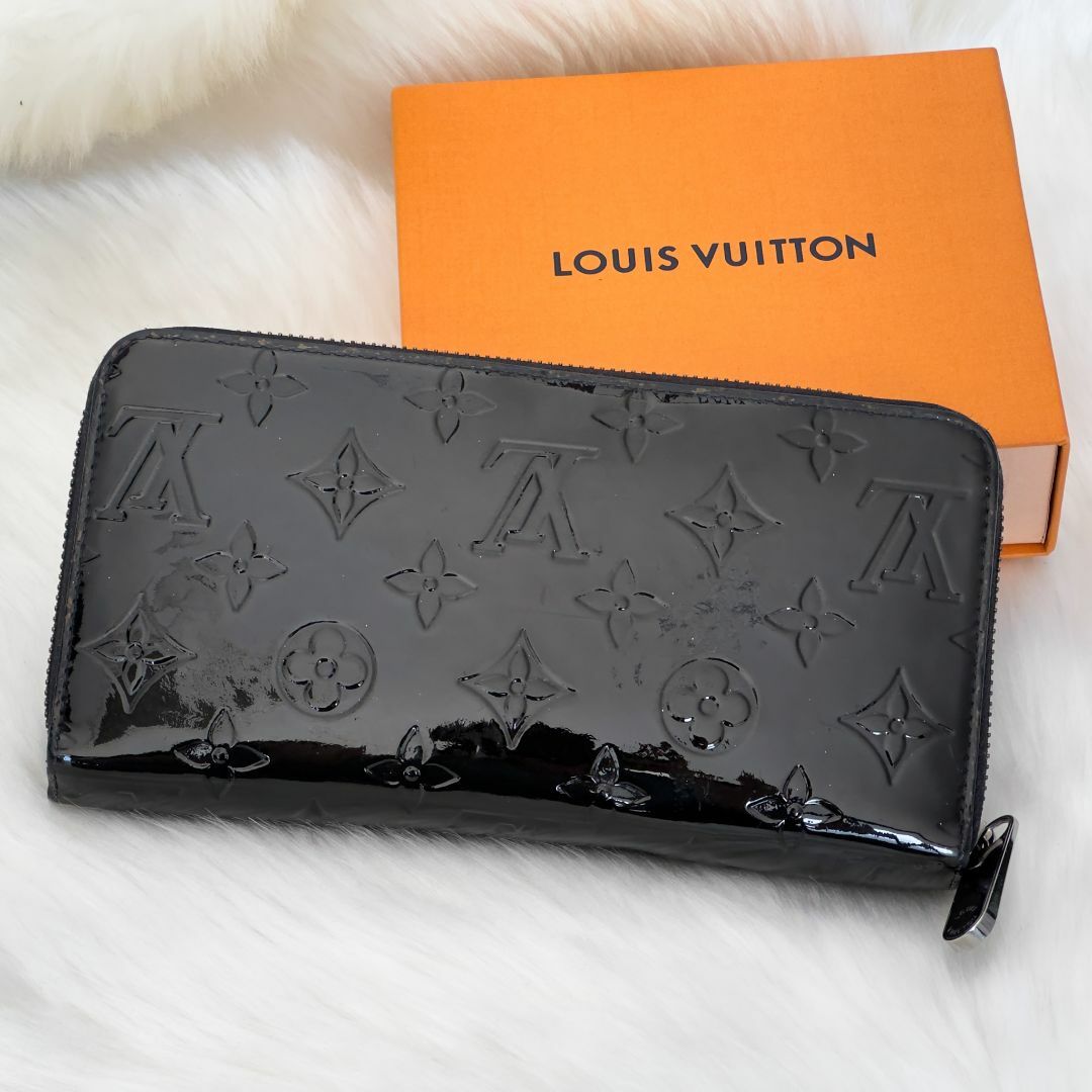 LOUIS VUITTON - 【極美品】ルイヴィトン ヴェルニ ジッピーウォレット