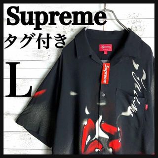 シュプリーム(Supreme)の8960【タグ付き】シュプリーム☆総柄デザインLサイズシャツ　入手困難　即完売(シャツ)