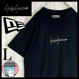 Yohji Yamamoto - 【超絶人気モデル】ヨウジヤマモト×ニューエラ センター刺繍ロゴ 希少 Tシャツ