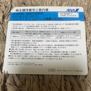 エーエヌエー(ゼンニッポンクウユ)(ANA(全日本空輸))のANA株主優待券⭐︎(航空券)