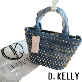 D.KELLY スタッズバッグ  2Way ハンドバッグ(ハンドバッグ)