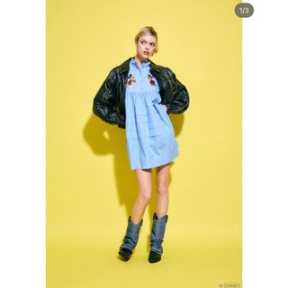 moussy - ろろろ様専用 安室奈美恵着用 moussy 花柄チュニックワンピの