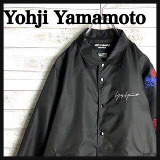 ヨウジヤマモト(Yohji Yamamoto)の9231【即完売モデル】ヨウジヤマモト×ニューエラ☆刺繍ロゴナイロンジャケット(ナイロンジャケット)