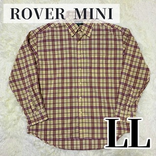 ローバー(Rover)の【美品】 LLサイズ フランネル ボタンシャツ ROVER MINI ミニ(シャツ)