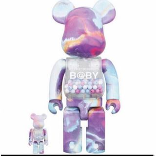 ベアブリック(BE@RBRICK)のMY FIRST BE@RBRICK B@BY MARBLE 100％400％(フィギュア)