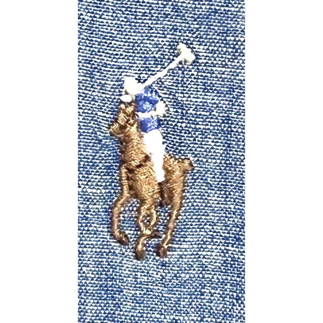 POLO RALPH LAUREN(ポロラルフローレン)の匿名発送　美品　ポロラルフローレン　コットンデニムシャツ　サイズ4 レディースのトップス(シャツ/ブラウス(長袖/七分))の商品写真