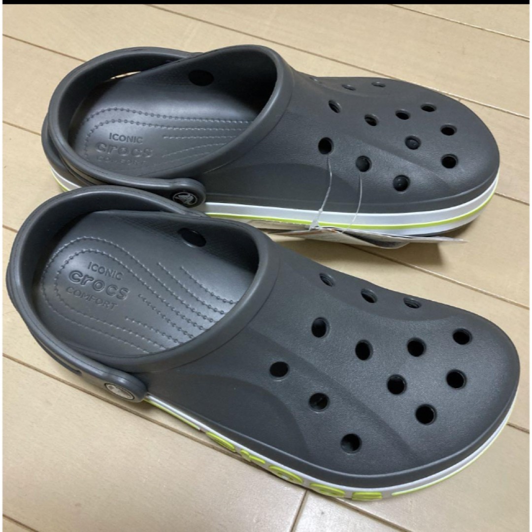 crocs(クロックス)の新品 26㎝ クロックス バヤバンド クロッグ スレートグレー メンズの靴/シューズ(サンダル)の商品写真