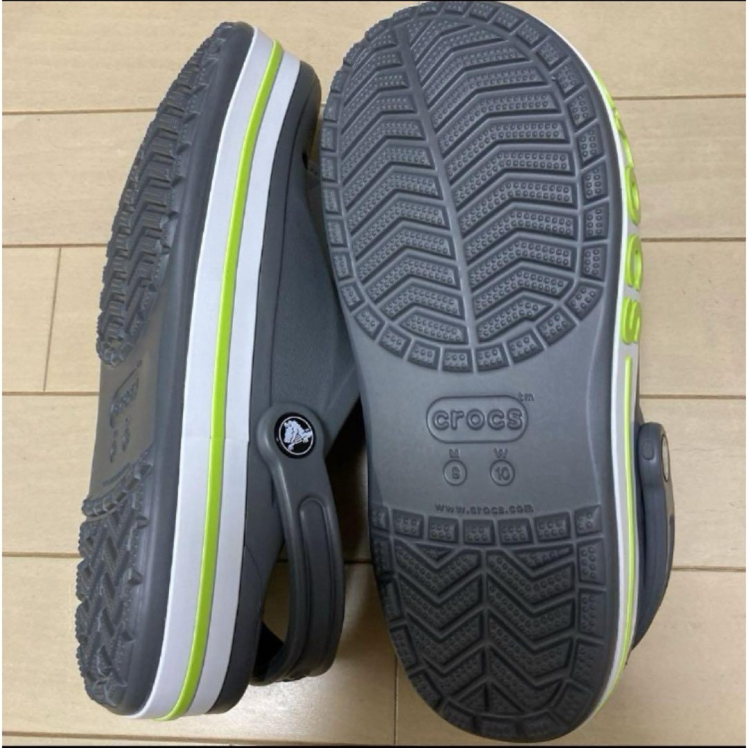 crocs(クロックス)の新品 26㎝ クロックス バヤバンド クロッグ スレートグレー メンズの靴/シューズ(サンダル)の商品写真