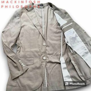 MACKINTOSH PHILOSOPHY - マッキントッシュフィロソフィー テーラードジャケット 38　コットン トロッター