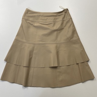 Otto サイズ15 羊皮　ラムレザー　スカート(ひざ丈スカート)