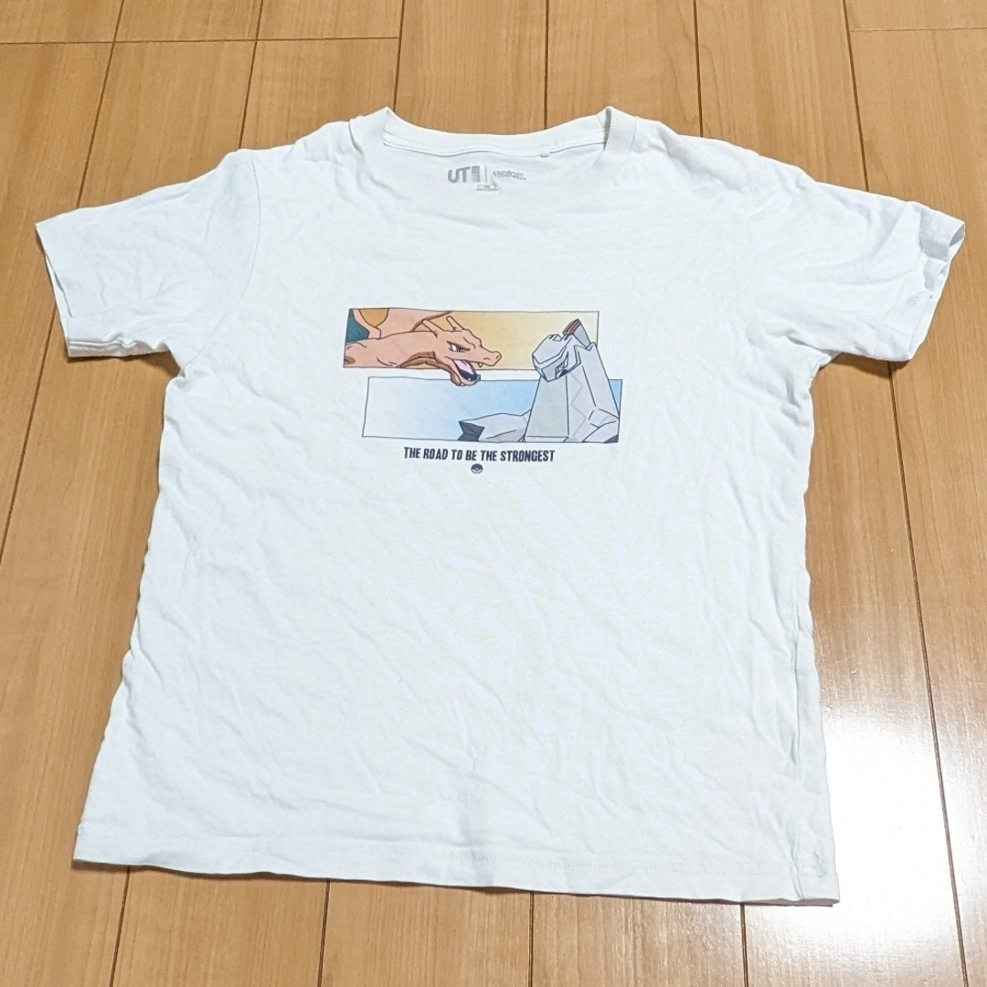 ポケモン(ポケモン)のポケモン　Tシャツ 130cm キッズ　ユニクロ キッズ/ベビー/マタニティのキッズ服男の子用(90cm~)(Tシャツ/カットソー)の商品写真