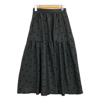 ドレステリア(DRESSTERIOR)の美品 ドレステリア フロッキードットタフタスカート レディース 38(その他)