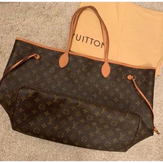 ルイヴィトン(LOUIS VUITTON)のルイヴィトンネバーフルGM ポーチなし(トートバッグ)