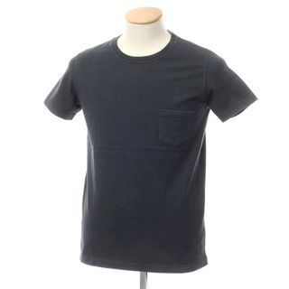 レミレリーフ(REMI RELIEF)の【中古】レミレリーフ REMI RELIEF スラブコットン ポケット 半袖Ｔシャツ チャコール【サイズS】【メンズ】(Tシャツ/カットソー(半袖/袖なし))