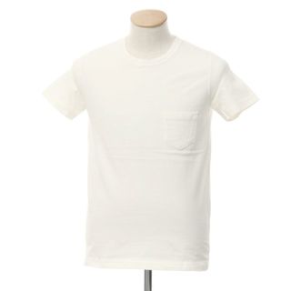 レミレリーフ(REMI RELIEF)の【中古】レミレリーフ REMI RELIEF スラブコットン ポケット 半袖Ｔシャツ オフホワイト【サイズS】【メンズ】(Tシャツ/カットソー(半袖/袖なし))