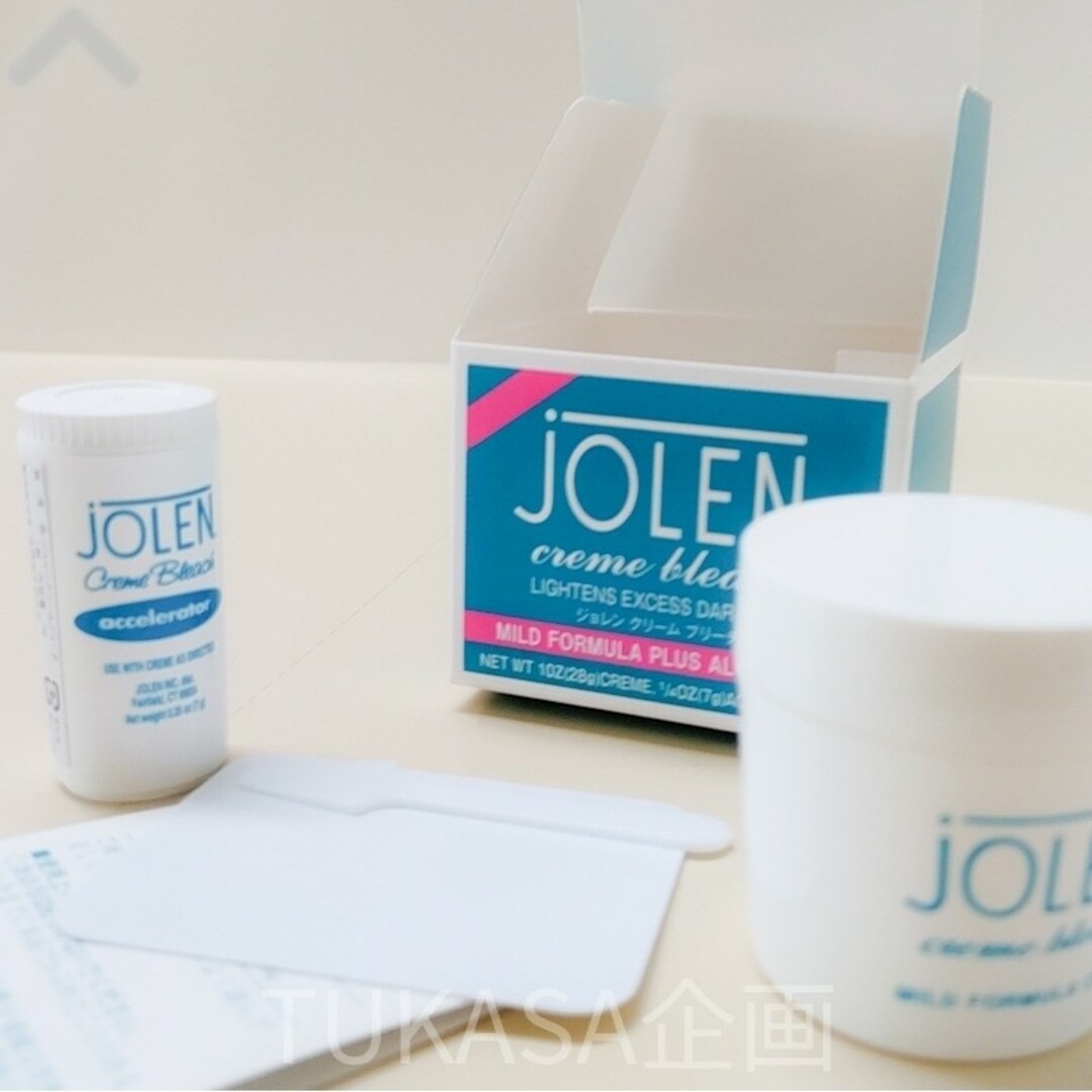 JOLEN JAPAN(ジョレンジャパン)の【日本正規品】JOLEN JAPAN ジョレンクリームブリーチ　rb-11 コスメ/美容のヘアケア/スタイリング(ブリーチ剤)の商品写真