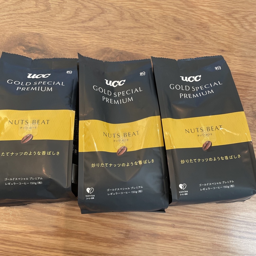 UCC(ユーシーシー)のUCC GOLD SPECIAL PREMIUM ナッツビート 粉(150g) 食品/飲料/酒の飲料(コーヒー)の商品写真