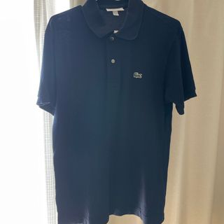 ラコステ(LACOSTE)のラコステ　ポロシャツ　紺　s(ポロシャツ)