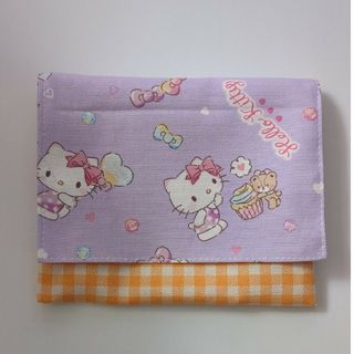 移動ポケット　ティッシュ入れ　ハローキティ(外出用品)