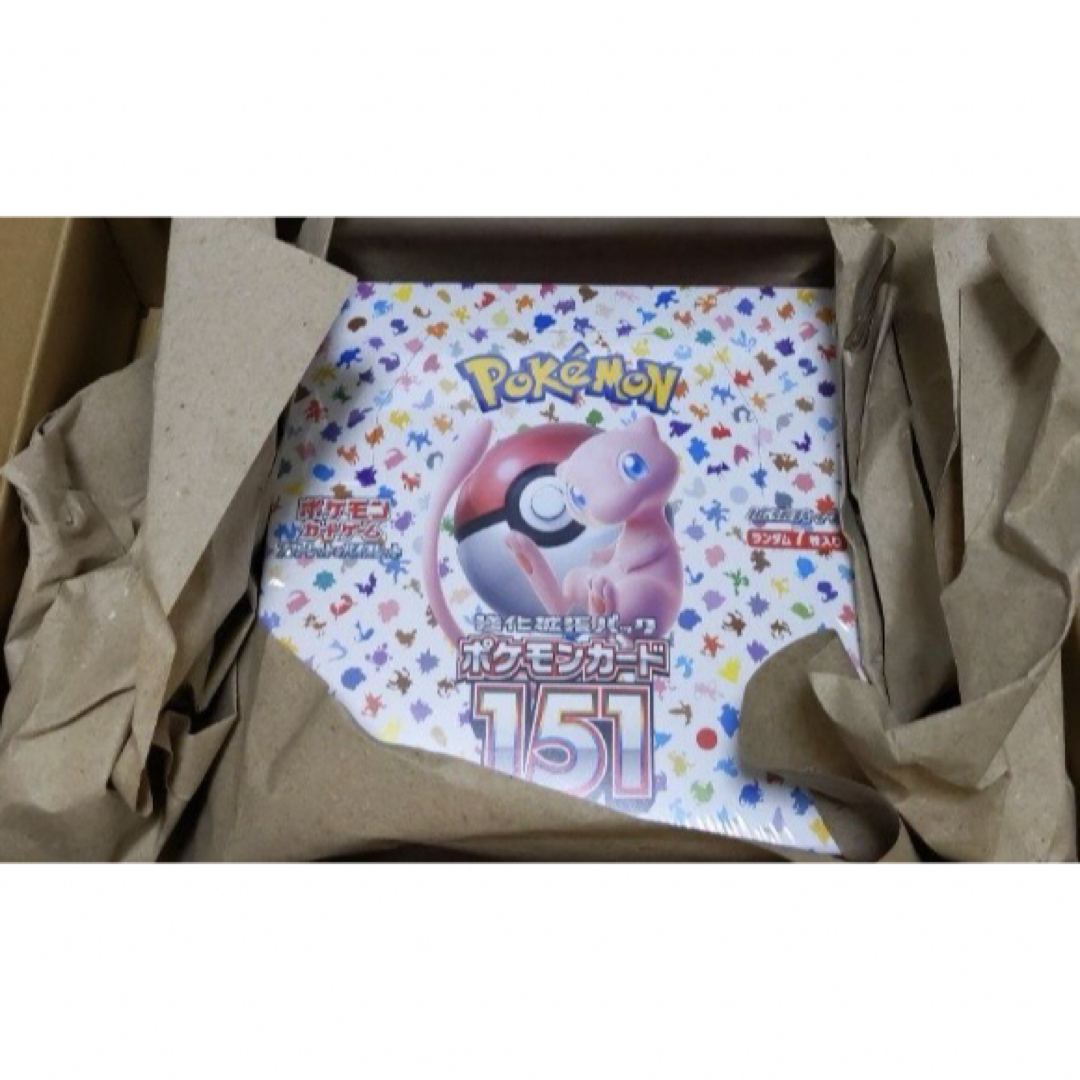 ポケモン - 【シュリンク付き】ポケモンカード 151 BOX 新品未開封 1箱
